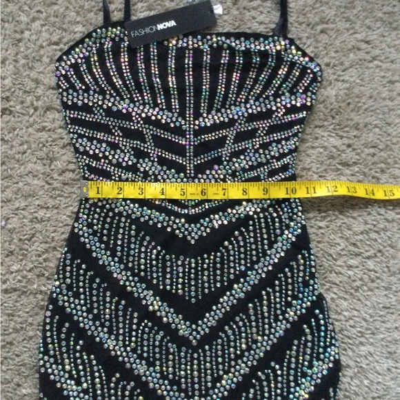 Grace Embellished Mini Dress - Picture 15 of 16